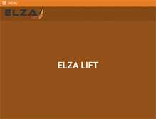 Tablet Screenshot of elzalift.com